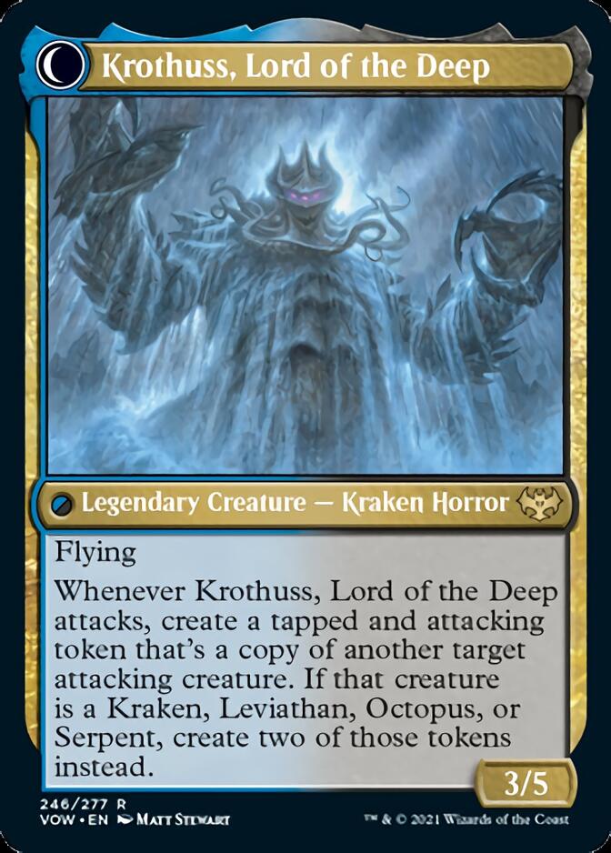 Runo Stromkirk // Krothuss, Lord of the Deep [Innistrad: Crimson Vow] | Boutique FDB TCG