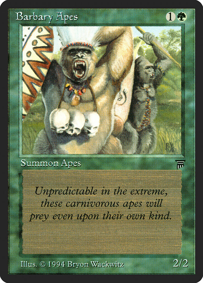 Barbary Apes [Legends] | Boutique FDB TCG