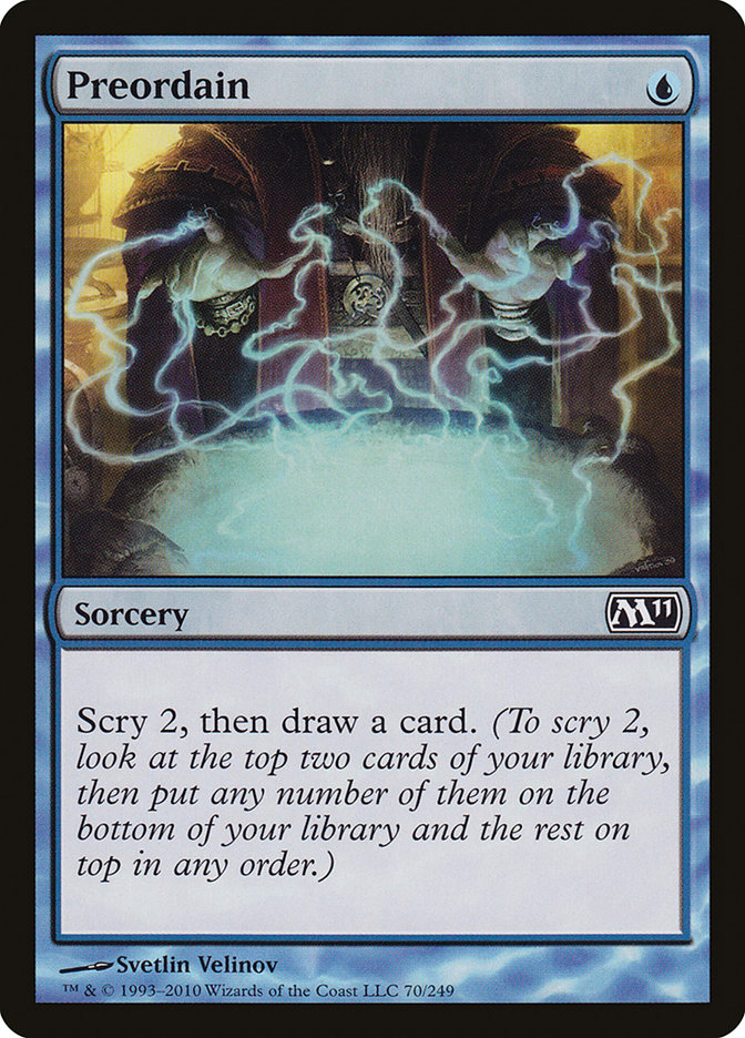 Preordain [Magic 2011] | Boutique FDB TCG