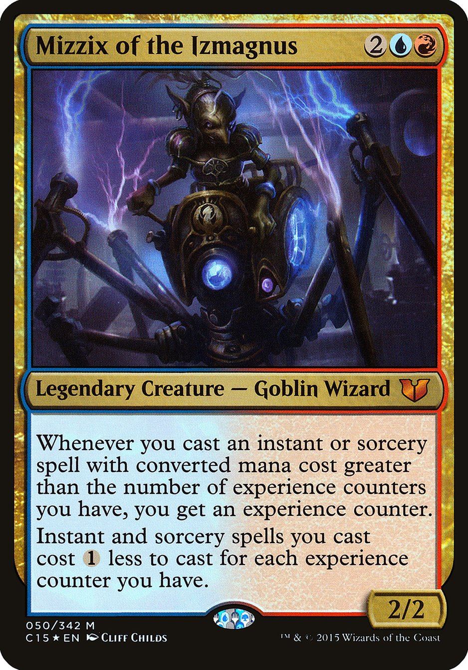 Mizzix of the Izmagnus (Oversized) [Commander 2015 Oversized] | Boutique FDB TCG