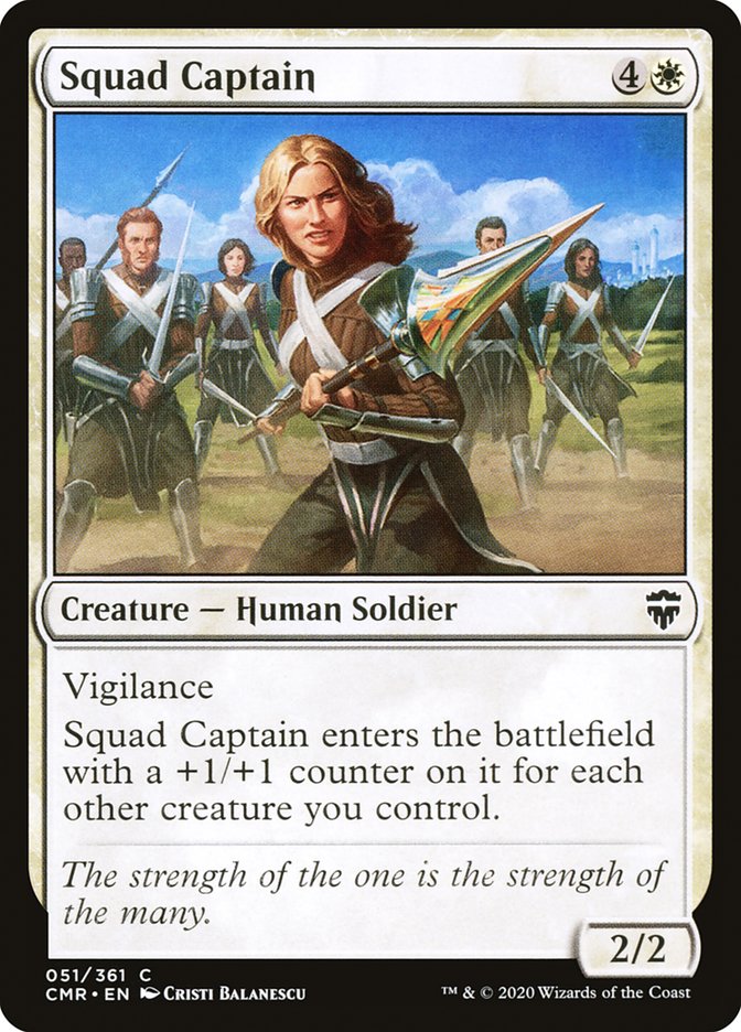 Squad Captain [Commander Legends] | Boutique FDB TCG