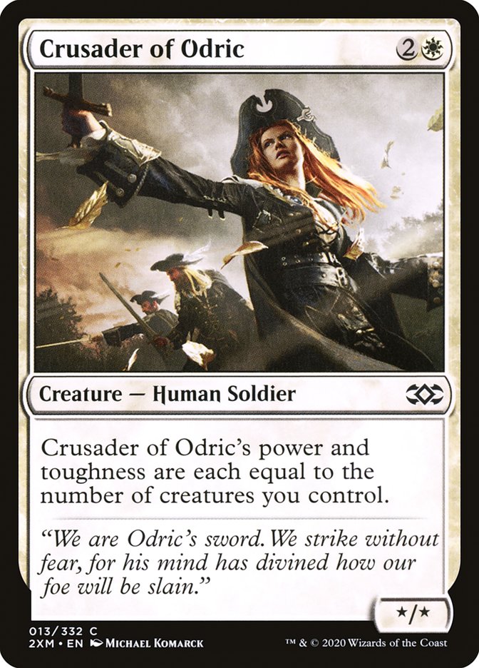 Crusader of Odric [Double Masters] | Boutique FDB TCG