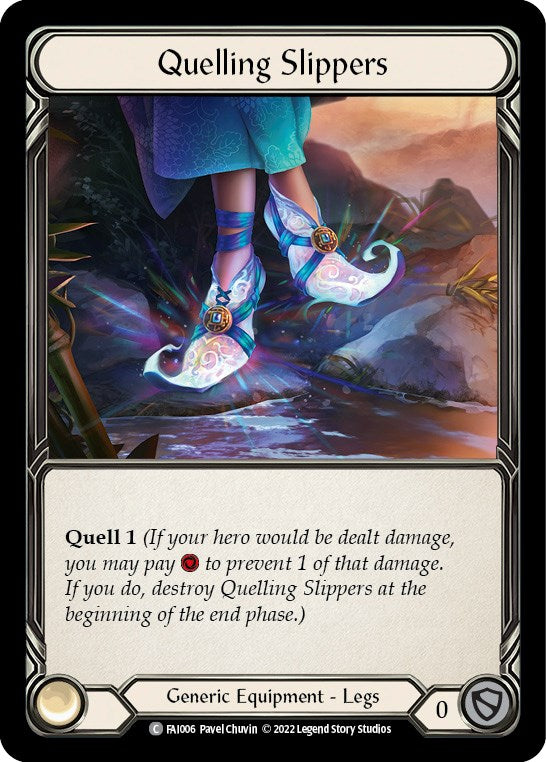 Quelling Slippers [FAI006] (Uprising Fai Blitz Deck) | Boutique FDB TCG