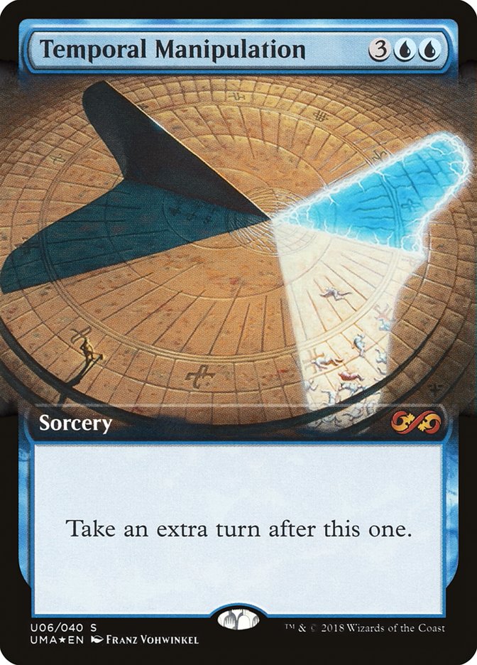 Temporal Manipulation (Topper) [Ultimate Masters Box Topper] | Boutique FDB TCG