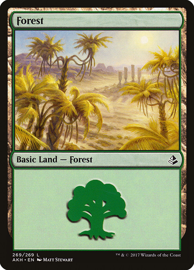 Forest (269) [Amonkhet] | Boutique FDB TCG