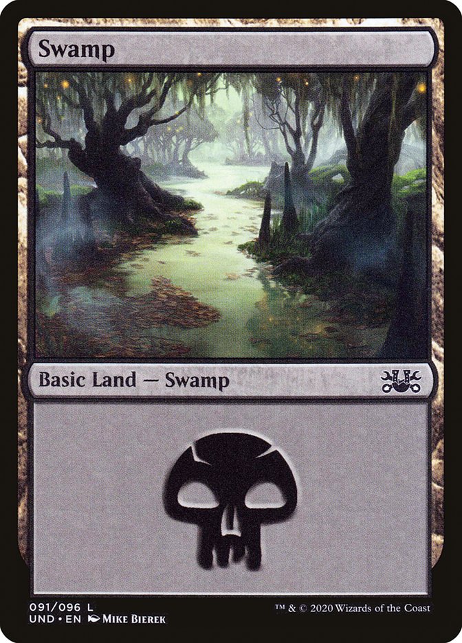 Swamp (91) [Unsanctioned] | Boutique FDB TCG