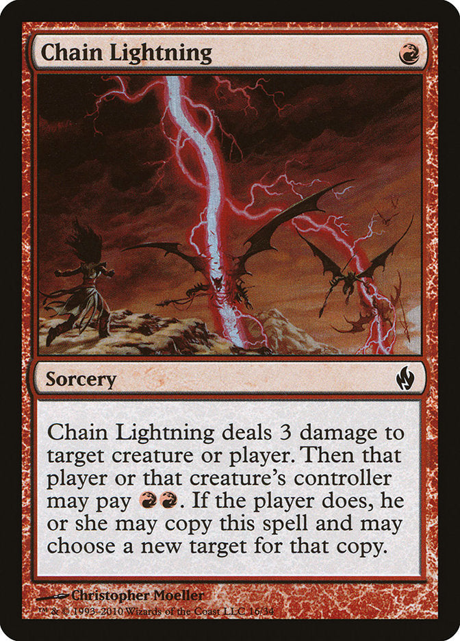 Chain Lightning [Premium Deck Series: Fire and Lightning] | Boutique FDB TCG
