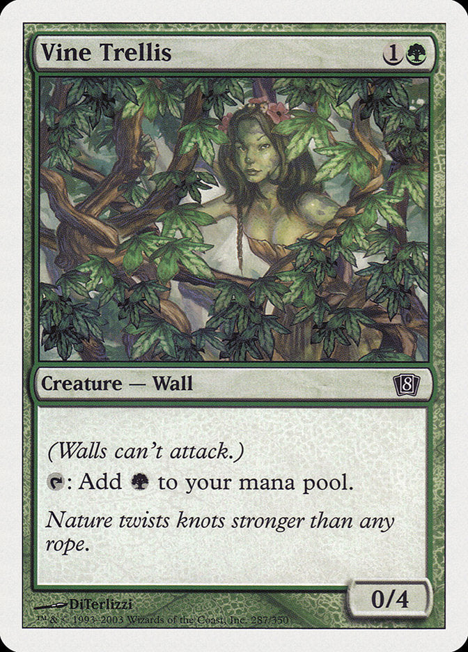 Vine Trellis [Eighth Edition] | Boutique FDB TCG