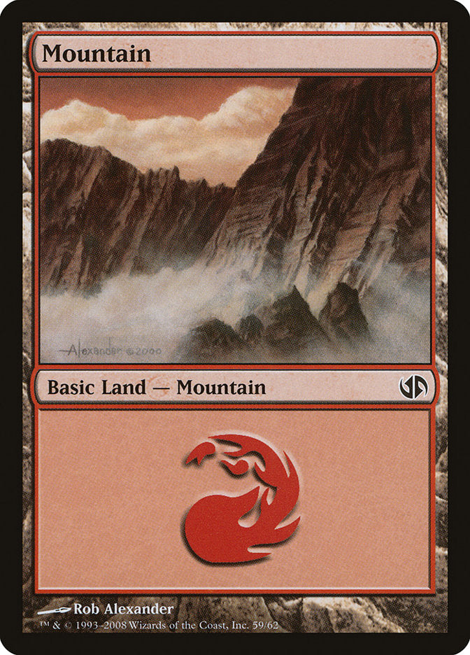 Mountain (59) [Duel Decks: Jace vs. Chandra] | Boutique FDB TCG