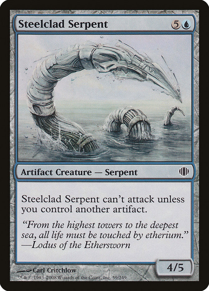 Steelclad Serpent [Shards of Alara] | Boutique FDB TCG