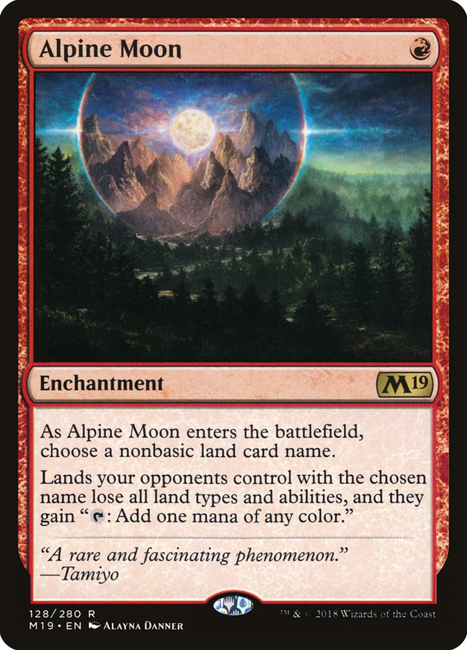 Alpine Moon [Core Set 2019] | Boutique FDB TCG