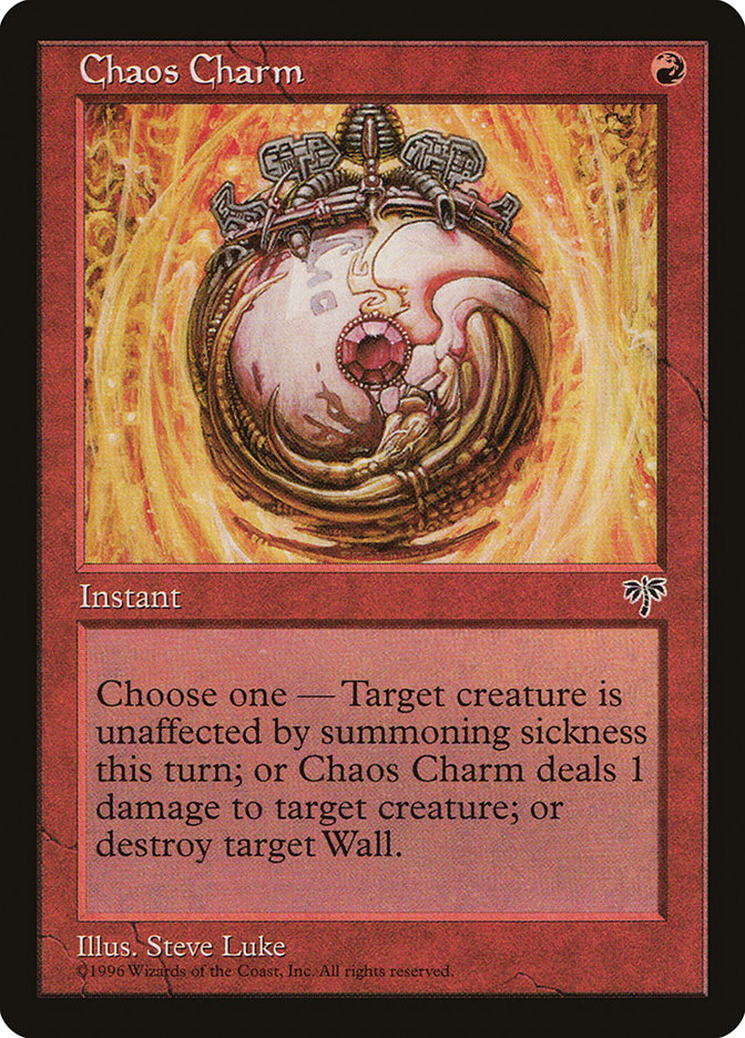 Chaos Charm [Mirage] | Boutique FDB TCG