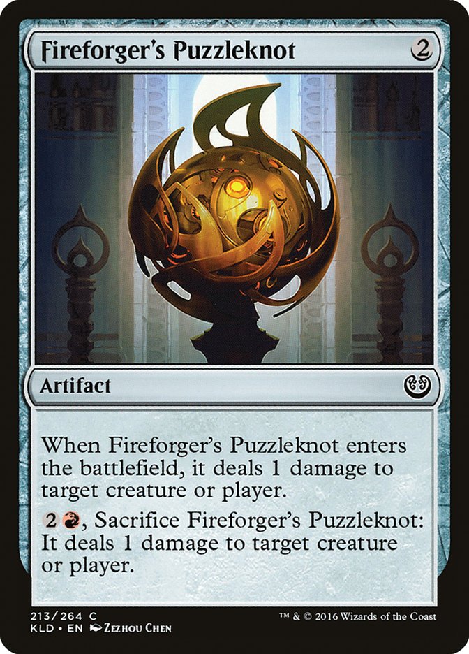 Fireforger's Puzzleknot [Kaladesh] | Boutique FDB TCG