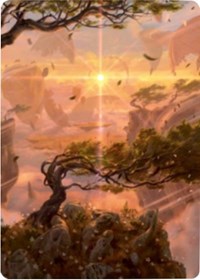 Windswept Heath Art Card [Zendikar Rising Art Series] | Boutique FDB TCG