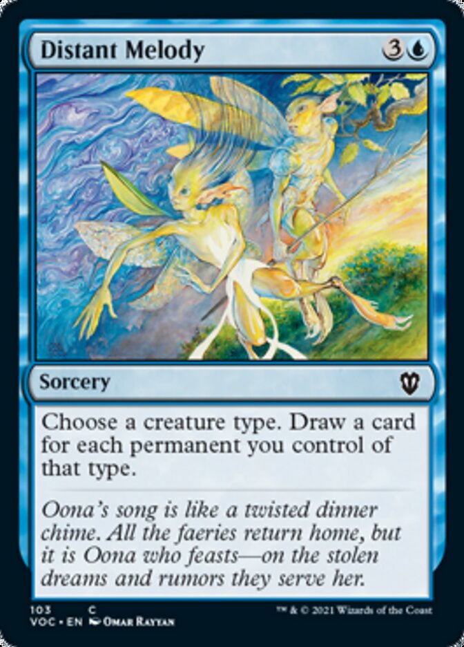 Distant Melody [Innistrad: Crimson Vow Commander] | Boutique FDB TCG