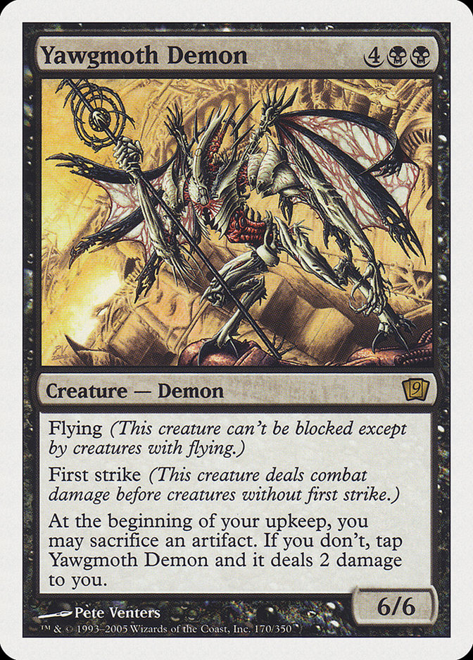 Yawgmoth Demon [Ninth Edition] | Boutique FDB TCG