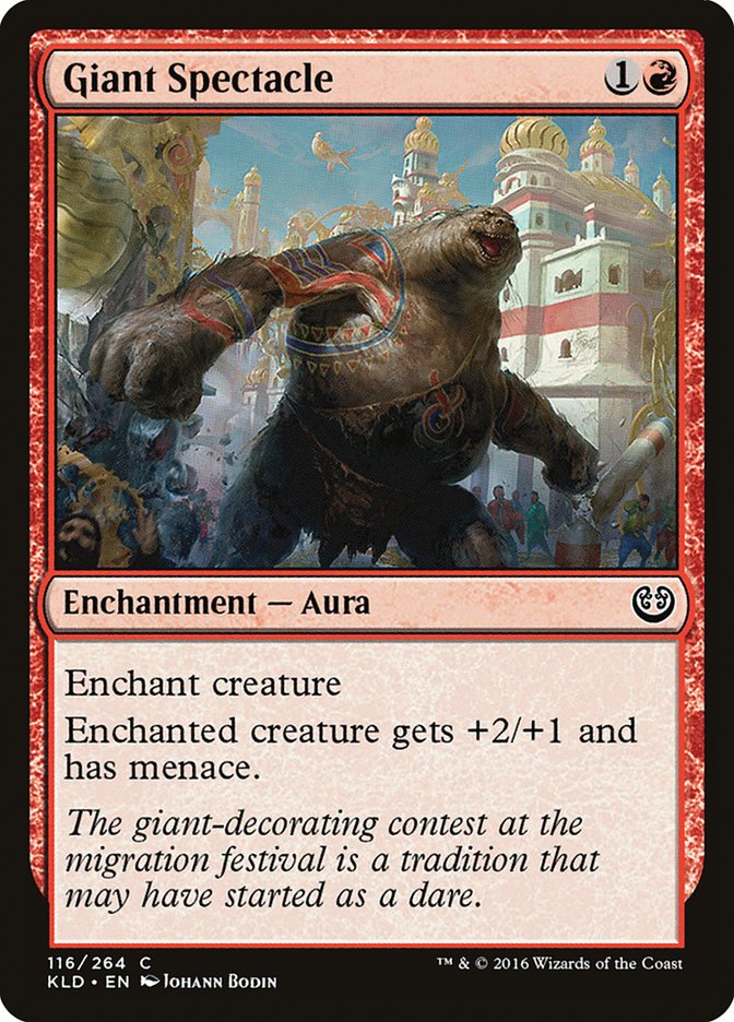 Giant Spectacle [Kaladesh] | Boutique FDB TCG