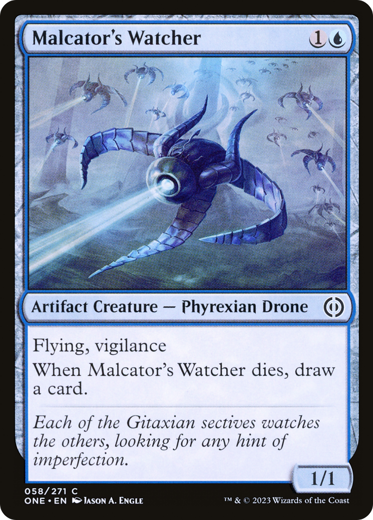 Malcator's Watcher [Phyrexia: All Will Be One] | Boutique FDB TCG