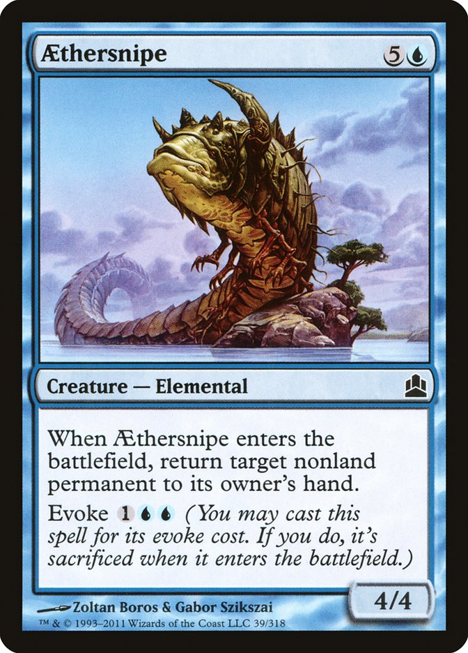 Aethersnipe [Commander 2011] | Boutique FDB TCG