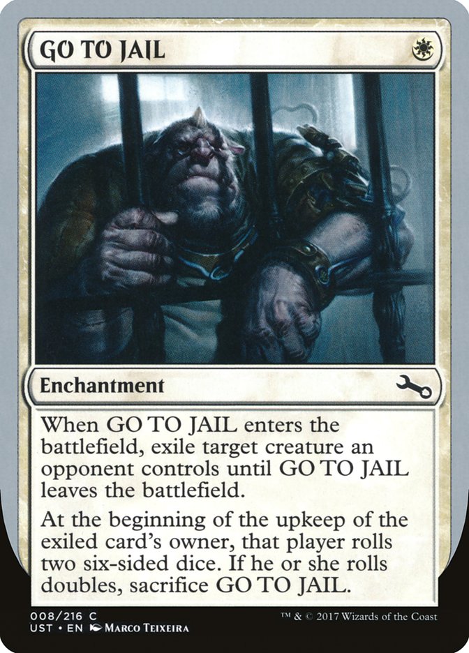 GO TO JAIL [Unstable] | Boutique FDB TCG