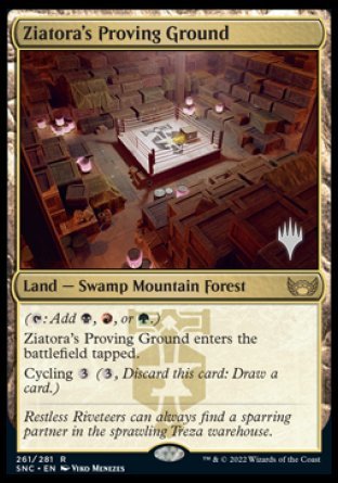 Ziatora's Proving Ground (Promo Pack) [Streets of New Capenna Promos] | Boutique FDB TCG