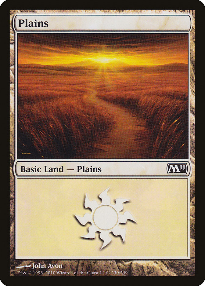 Plains (230) [Magic 2011] | Boutique FDB TCG
