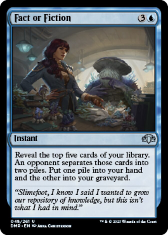 Fact or Fiction [Dominaria Remastered] | Boutique FDB TCG