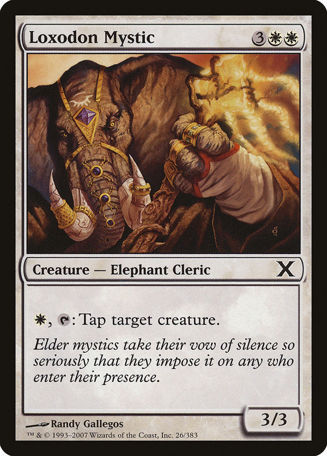 Loxodon Mystic [Tenth Edition] | Boutique FDB TCG