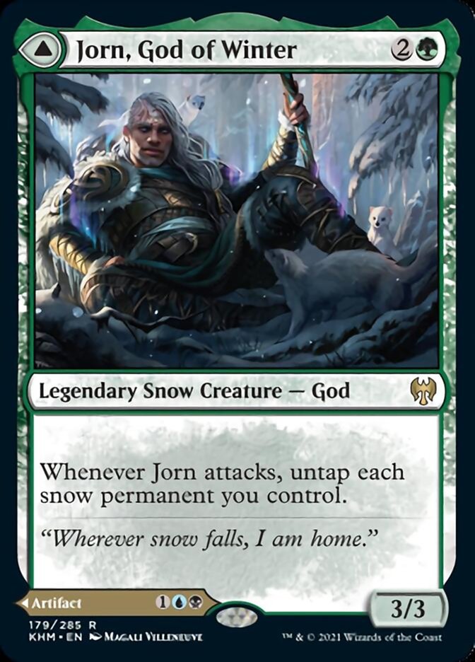 Jorn, God of Winter // Kaldring, the Rimestaff [Kaldheim] | Boutique FDB TCG