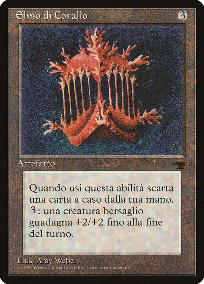 Coral Helm (Italian) - "Elmo di Corallo" [Rinascimento] | Boutique FDB TCG