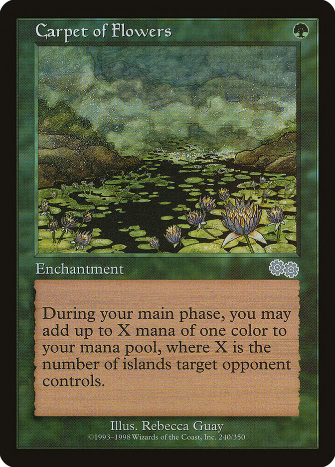 Carpet of Flowers [Urza's Saga] | Boutique FDB TCG