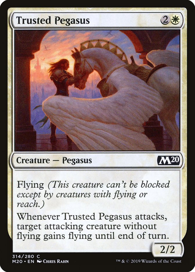Trusted Pegasus [Core Set 2020] | Boutique FDB TCG