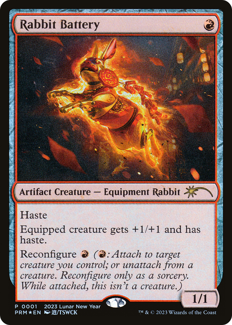 Rabbit Battery [Year of the Rabbit 2023] | Boutique FDB TCG