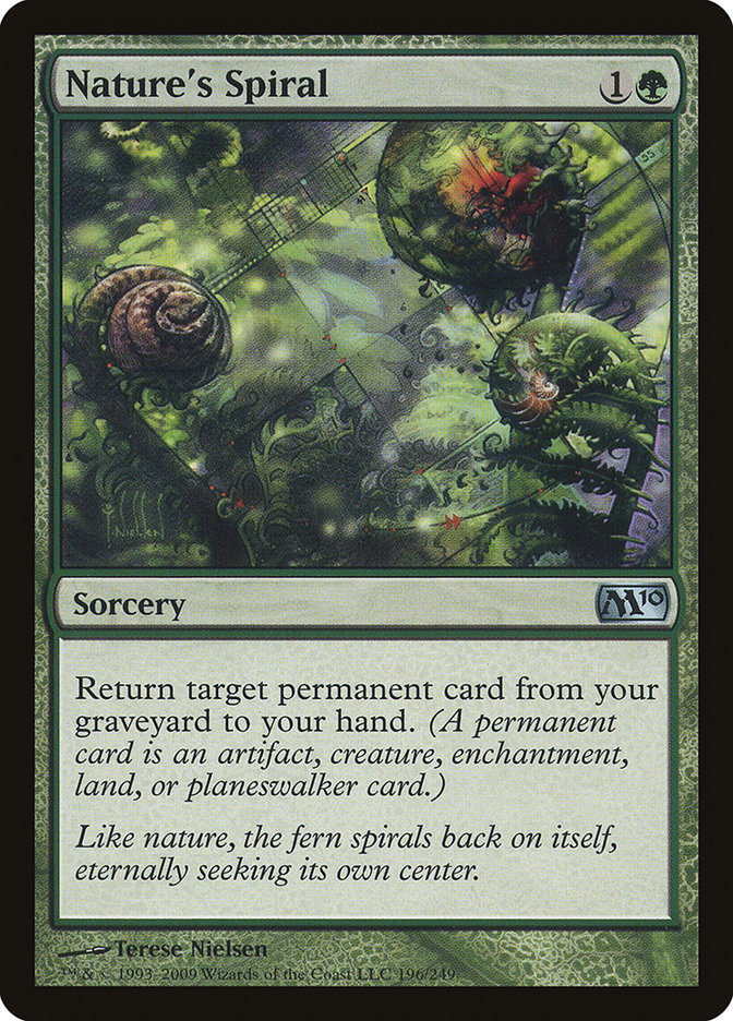 Nature's Spiral [Magic 2010] | Boutique FDB TCG