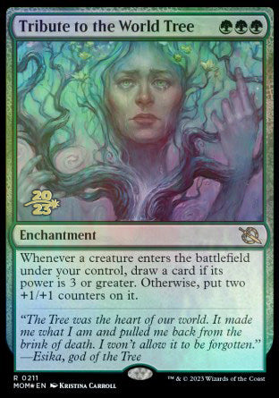 Tribute to the World Tree [March of the Machine Prerelease Promos] | Boutique FDB TCG