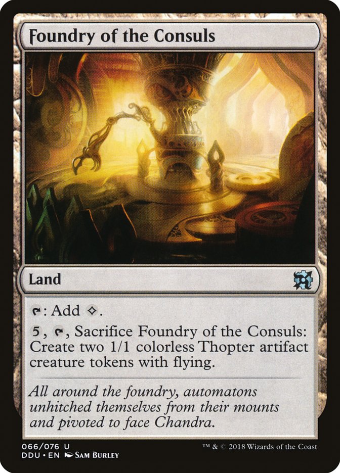 Foundry of the Consuls [Duel Decks: Elves vs. Inventors] | Boutique FDB TCG