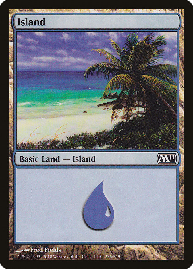 Island (236) [Magic 2011] | Boutique FDB TCG