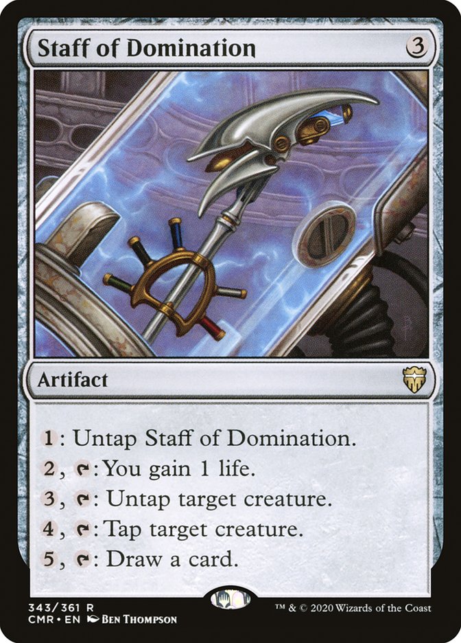 Staff of Domination [Commander Legends] | Boutique FDB TCG