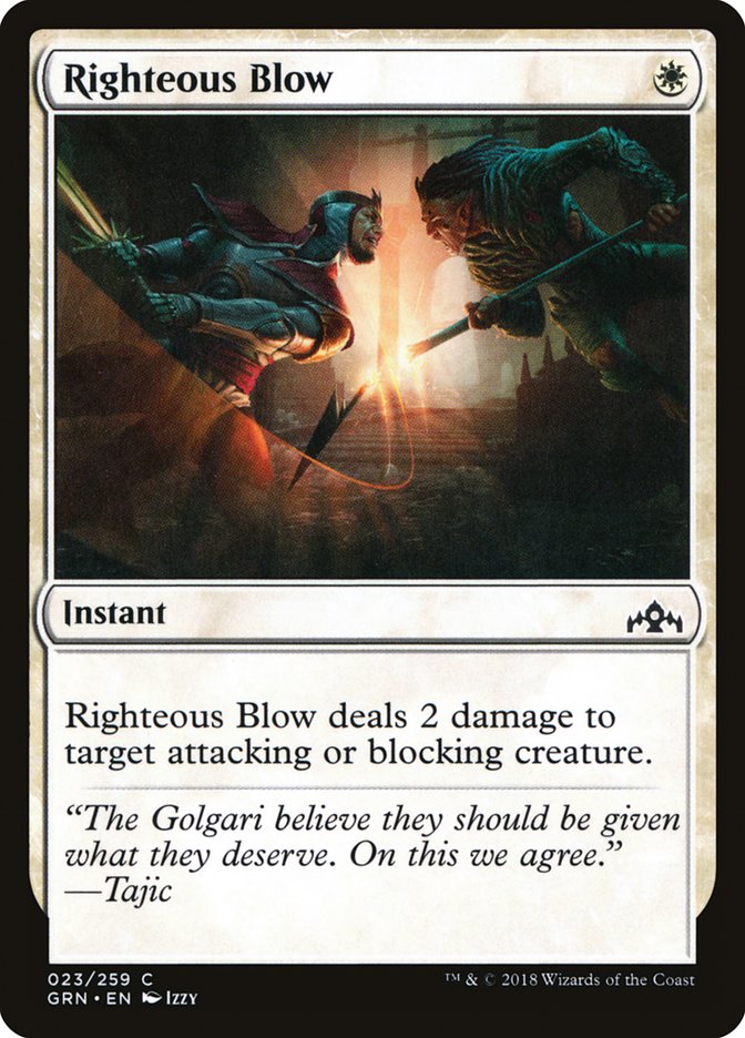 Righteous Blow [Guilds of Ravnica] | Boutique FDB TCG