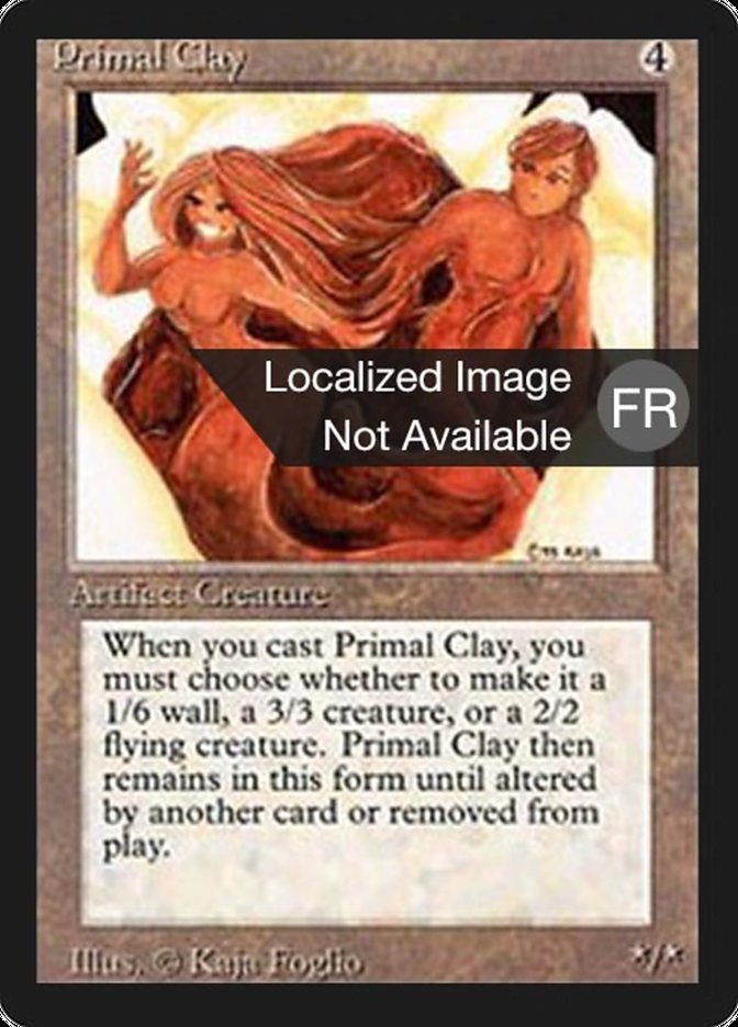 Primal Clay [Foreign Black Border] | Boutique FDB TCG