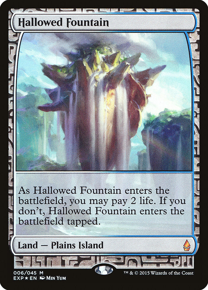 Hallowed Fountain [Zendikar Expeditions] | Boutique FDB TCG