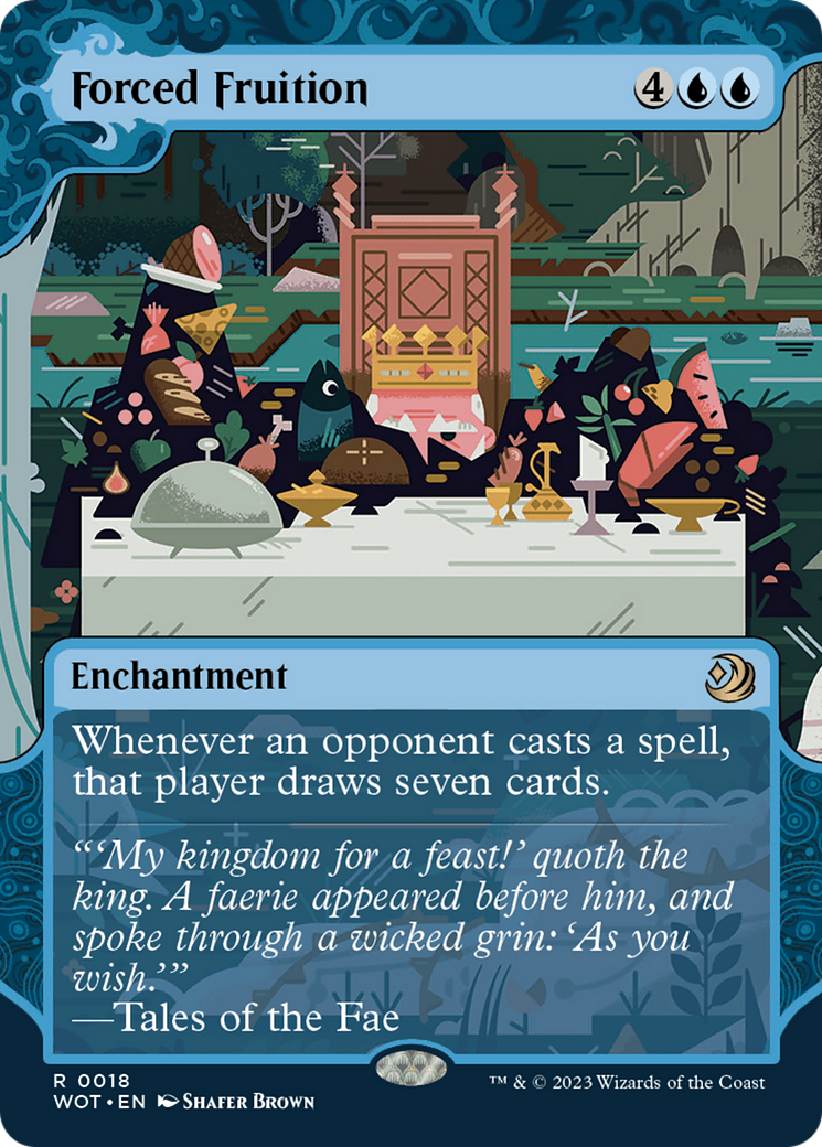 Forced Fruition [Wilds of Eldraine: Enchanting Tales] | Boutique FDB TCG