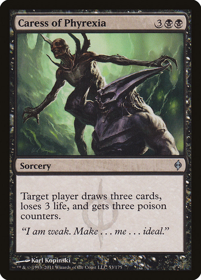 Caress of Phyrexia [New Phyrexia] | Boutique FDB TCG