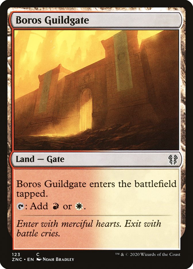 Boros Guildgate [Zendikar Rising Commander] | Boutique FDB TCG