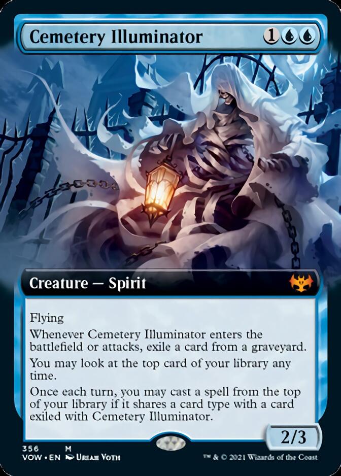 Cemetery Illuminator (Extended Art) [Innistrad: Crimson Vow] | Boutique FDB TCG