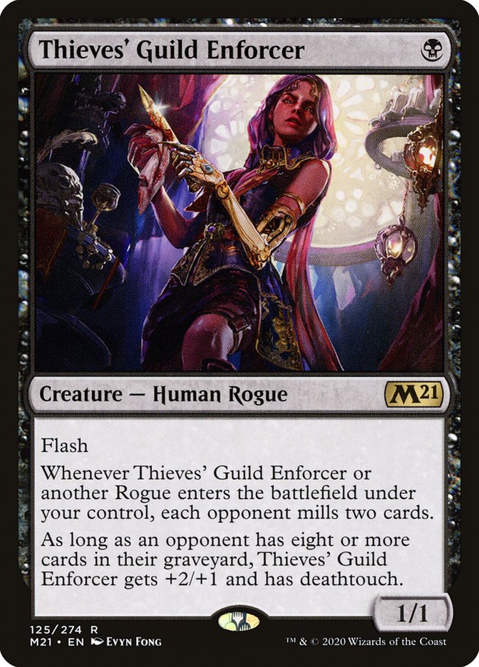 Thieves' Guild Enforcer [Core Set 2021] | Boutique FDB TCG