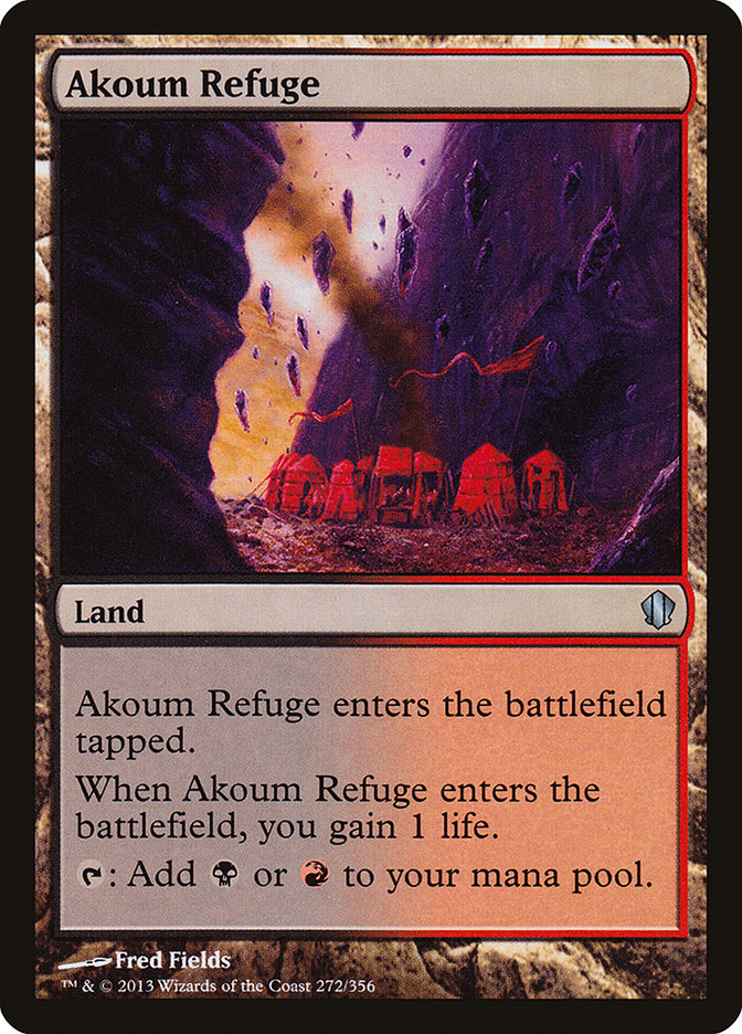 Akoum Refuge [Commander 2013] | Boutique FDB TCG