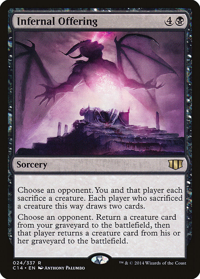 Infernal Offering [Commander 2014] | Boutique FDB TCG