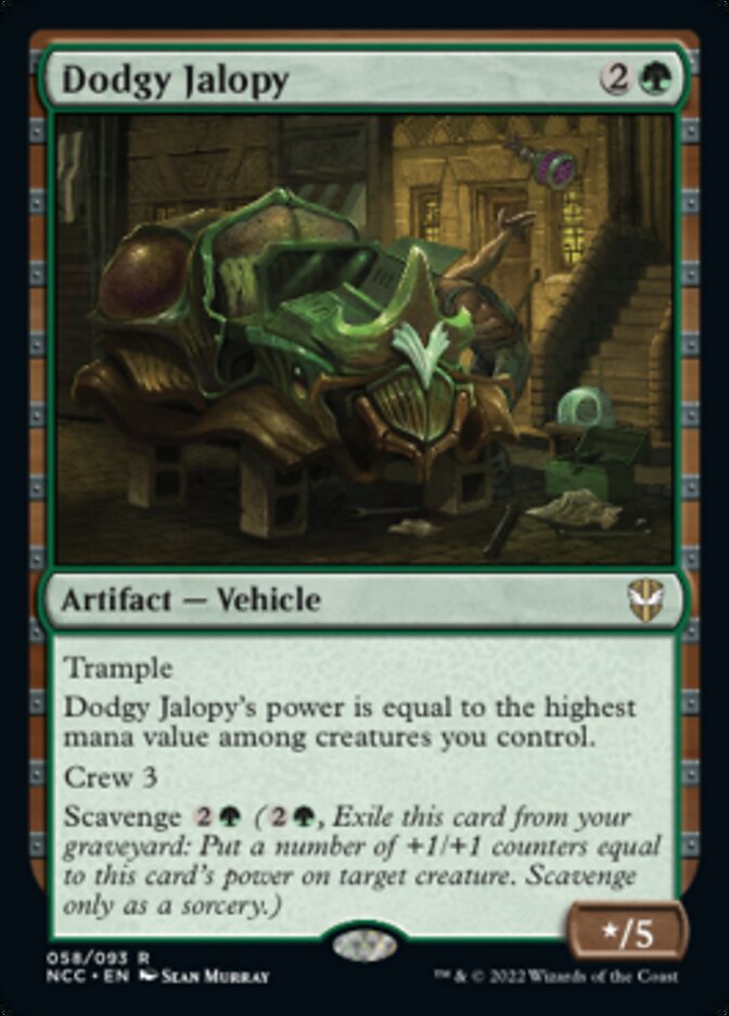 Dodgy Jalopy [Streets of New Capenna Commander] | Boutique FDB TCG