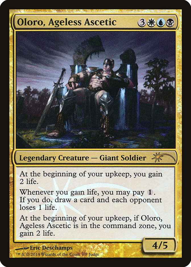 Oloro, Ageless Ascetic [Judge Gift Cards 2014] | Boutique FDB TCG